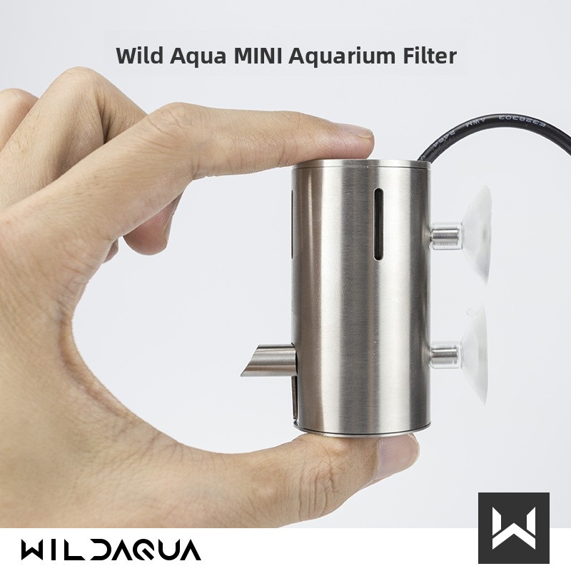 Fish Tank Filter Aquarium - Minyatür Paslanmaz Çelik İç Filtre Akvaryum