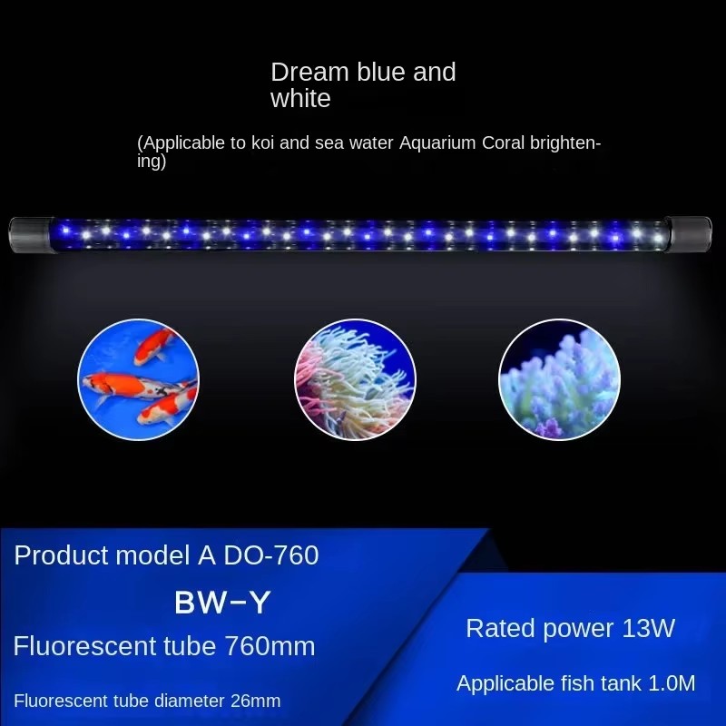 Aquarium Fishland - LED Akvaryum Peyzaj Lambası, Arowana Lambası,