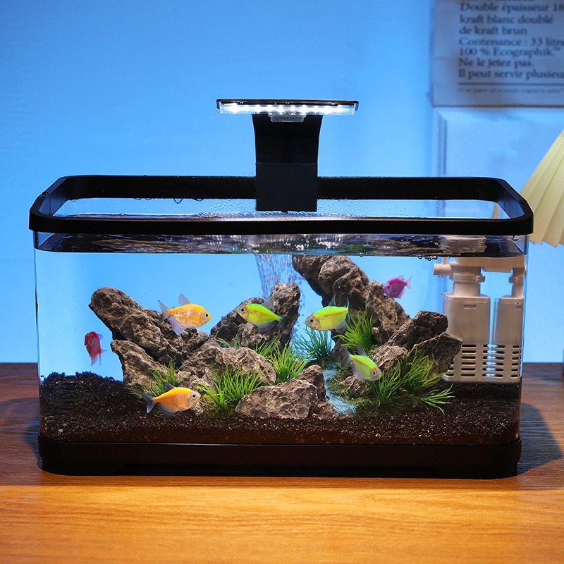 Fish Tank Filter Aquarium - Masaüstü akvaryum sirkülasyon filtresi, sessiz ekolojik
