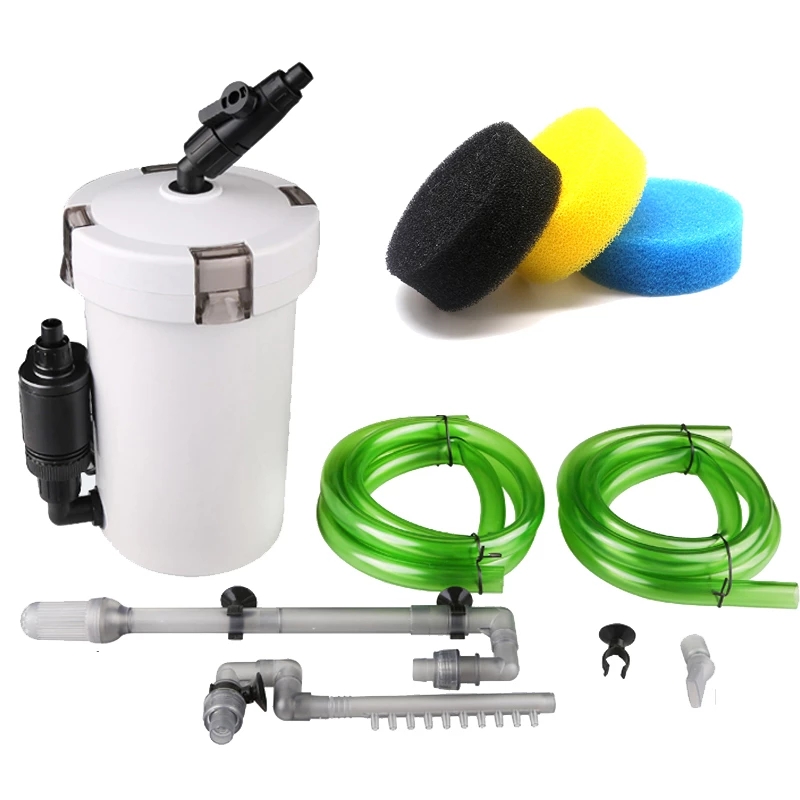 Fish Tank Filter Aquarium - Ultra Sessiz Harici Akvaryum Filtre Kovası