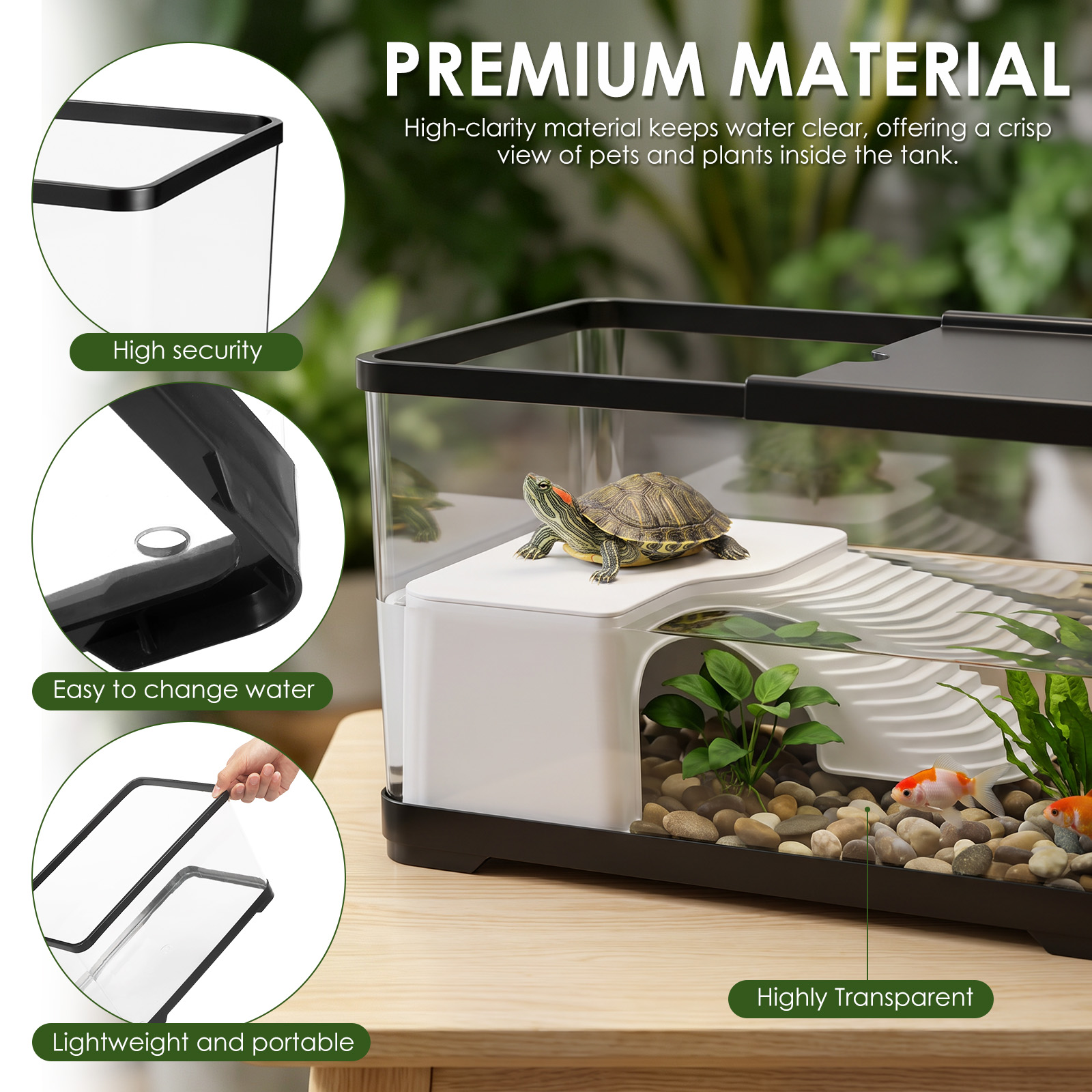 Kaplumbağa Tankı, Akvaryum, Ba - Aquarium Fishland incelemesi ve fiyatı