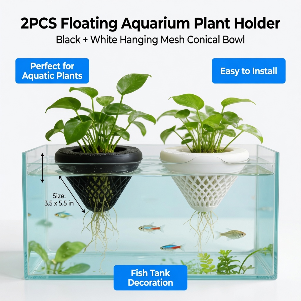 Yüzen Betta Saklanma Yuvası Ak - Aquarium Fish For Sale Online incelemesi ve fiyatı