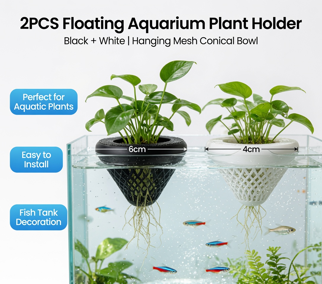 Yüzen Betta Saklanma Yuvası Ak - Aquarium Fish For Sale Online incelemesi ve fiyatı