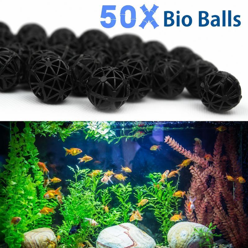 50 Adet 16mm Akvaryum Biyoloji - Fish Tank Filter Aquarium incelemesi ve fiyatı
