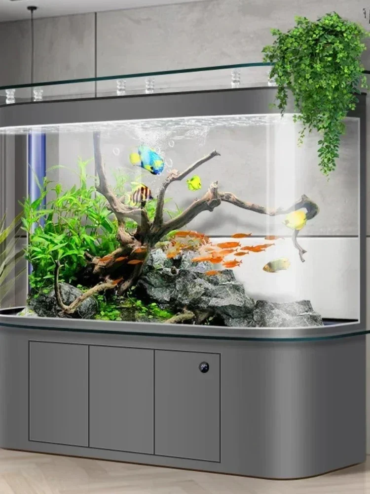 Balık tankı oturma odası ark a - Aquarium Fishland incelemesi ve fiyatı