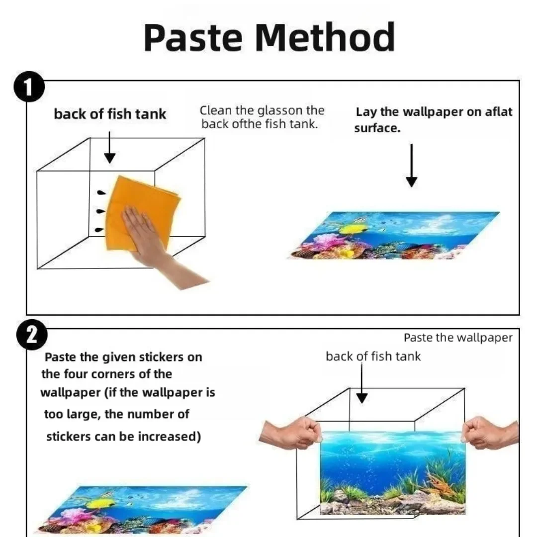 Arka plan Akvaryum 3D Etiket P - Aquarium Fish For Sale Online incelemesi ve fiyatı