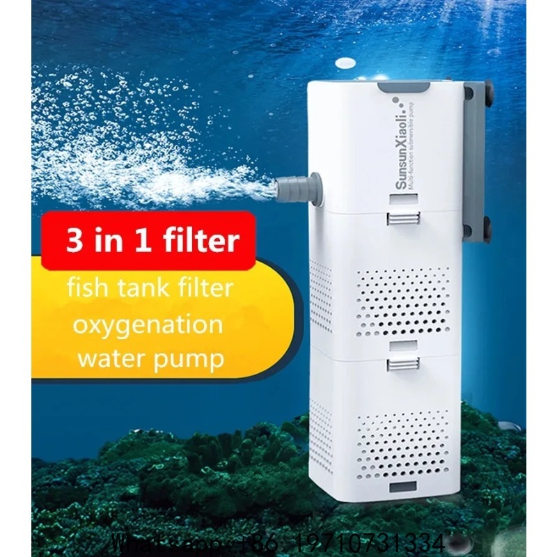 SUNSUN 3'ü 1 Arada Akvaryum Ba - Fish Tank Filter Aquarium incelemesi ve fiyatı