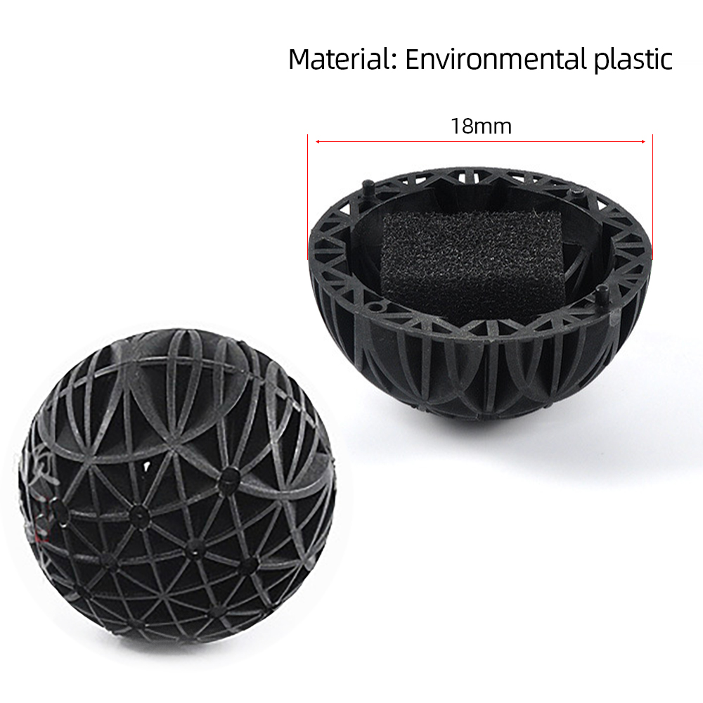 100 adet 18mm biyolojik biyo t - Fish Tank Filter Aquarium incelemesi ve fiyatı