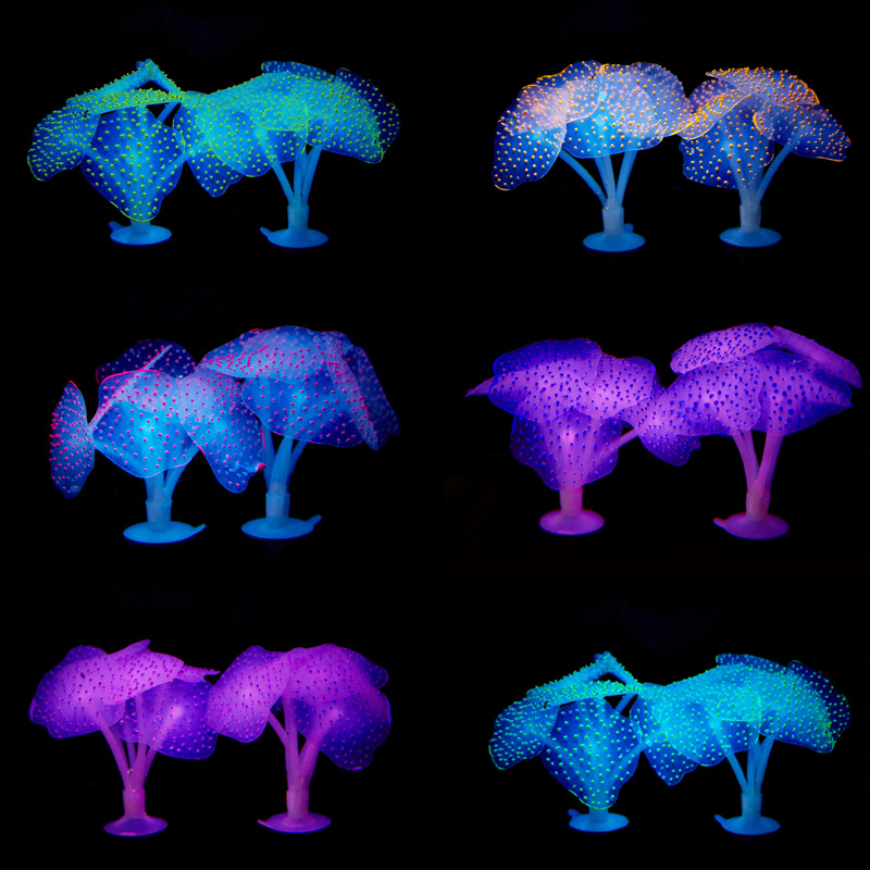 Silikon Mercan Akvaryum Süsü S - Aquarium Fish Glow In The Dark incelemesi ve fiyatı